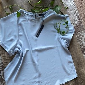 Baby blue top